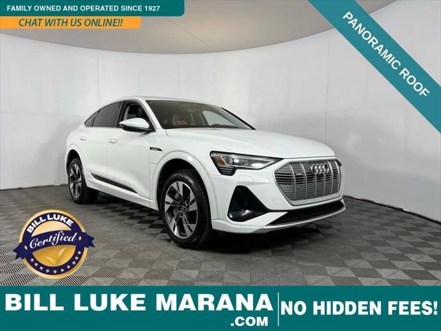 used 2022 Audi e-tron Sportback car, priced at $30,473