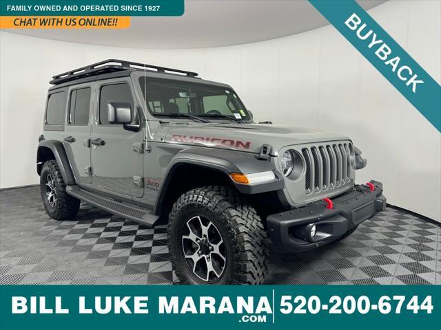 used 2021 Jeep Wrangler Unlimited car, priced at $36,975