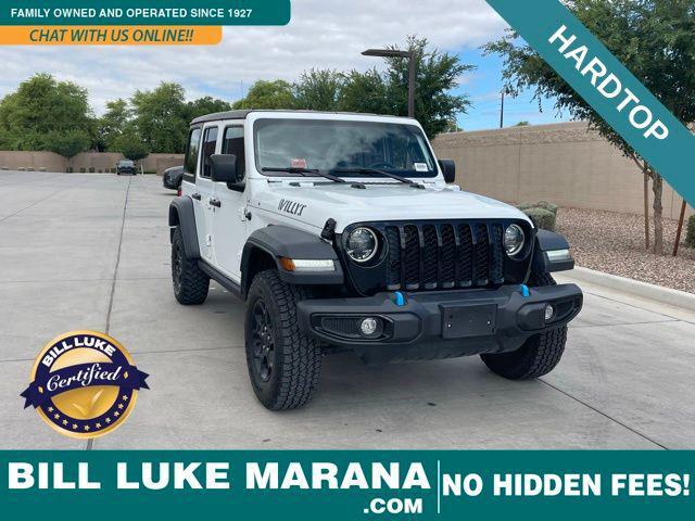 used 2023 Jeep Wrangler 4xe car, priced at $27,973