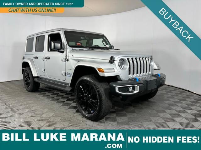 used 2023 Jeep Wrangler 4xe car, priced at $31,975