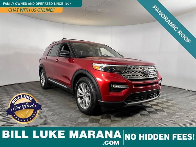 used 2021 Ford Explorer car, priced at $28,473