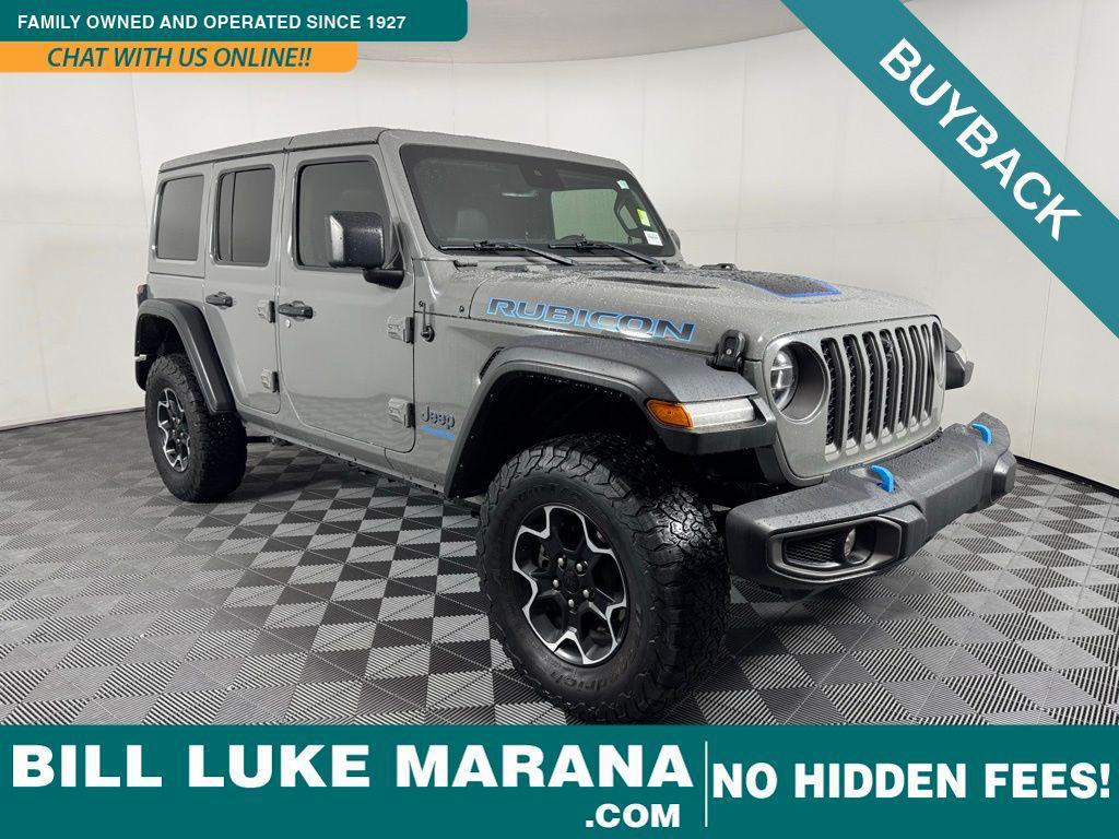 used 2021 Jeep Wrangler Unlimited 4xe car, priced at $26,975