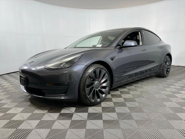 used 2021 Tesla Model 3 car, priced at $30,000