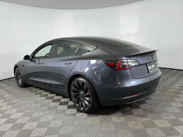 used 2021 Tesla Model 3 car, priced at $30,000