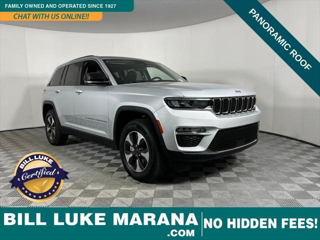 used 2023 Jeep Grand Cherokee 4xe car, priced at $28,973