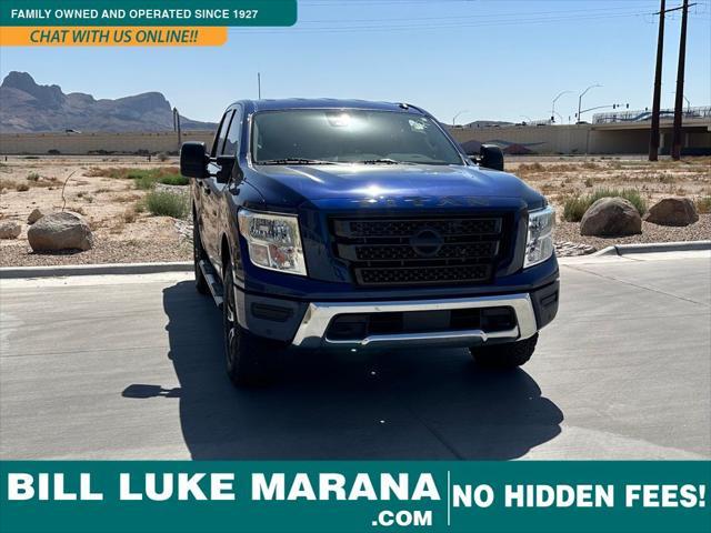 used 2021 Nissan Titan car, priced at $38,173
