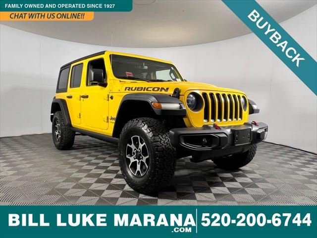 used 2020 Jeep Wrangler Unlimited car, priced at $32,575