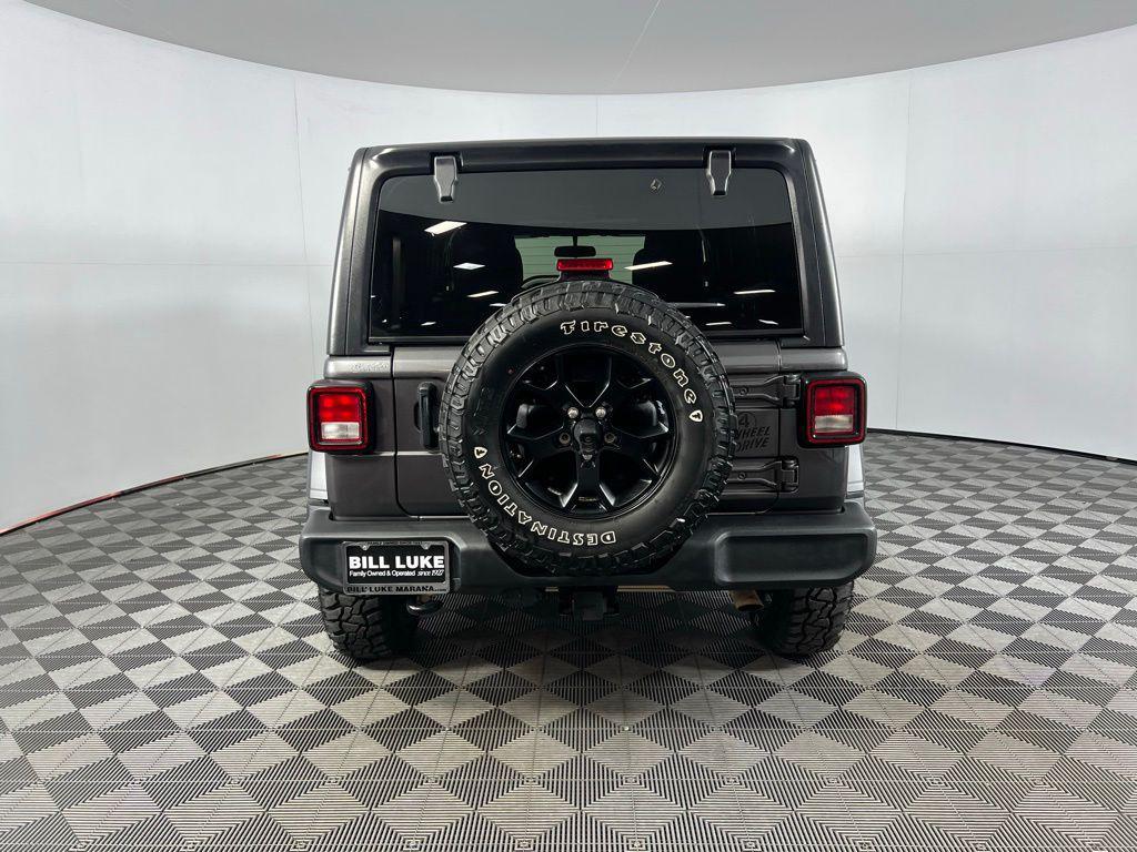 used 2021 Jeep Wrangler car, priced at $30,973
