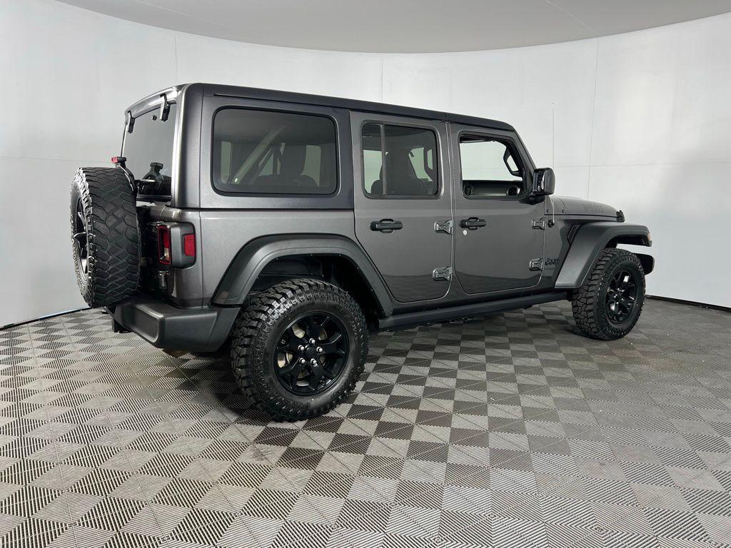 used 2021 Jeep Wrangler car, priced at $30,973