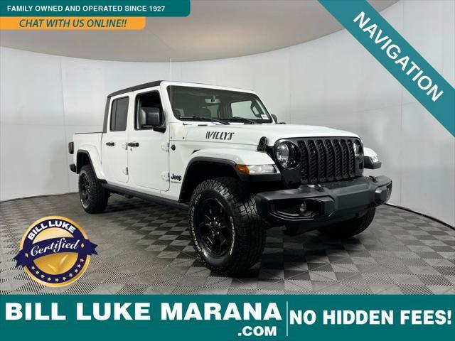 used 2022 Jeep Gladiator car, priced at $30,873