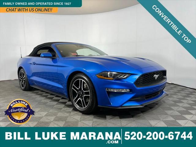 used 2021 Ford Mustang car, priced at $19,273