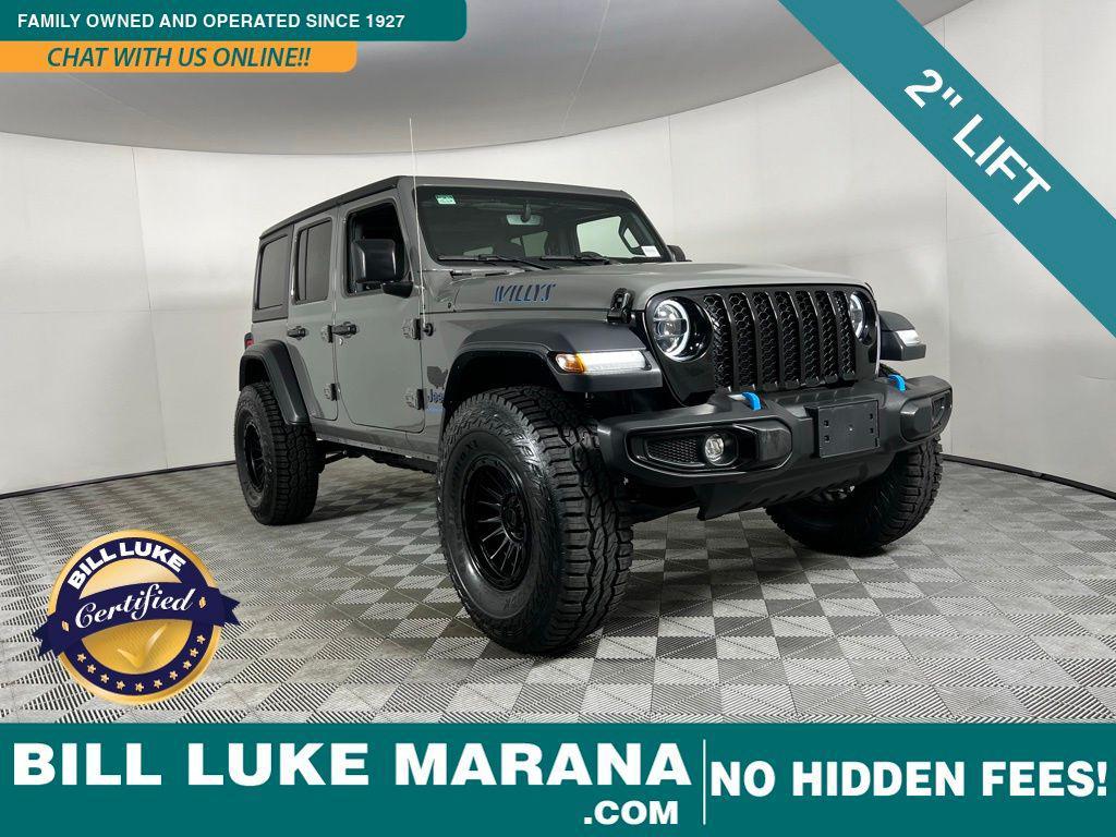 used 2023 Jeep Wrangler 4xe car, priced at $31,273
