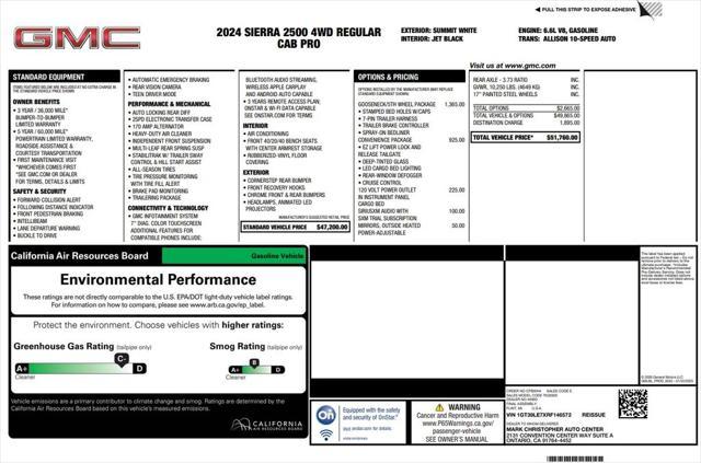 used 2024 GMC Sierra 2500 car, priced at $45,973