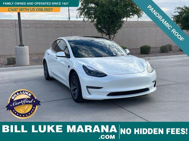 used 2022 Tesla Model 3 car, priced at $25,973