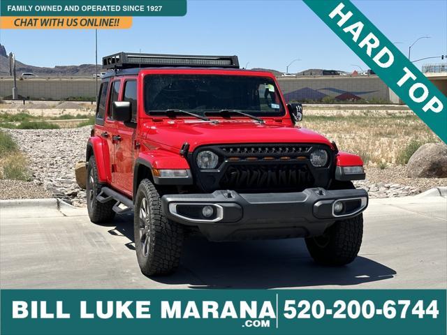 used 2018 Jeep Wrangler Unlimited car, priced at $29,195