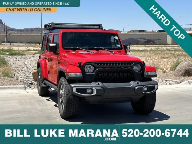 used 2018 Jeep Wrangler Unlimited car, priced at $28,195