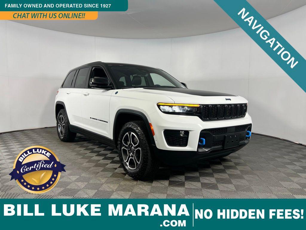 used 2023 Jeep Grand Cherokee 4xe car, priced at $32,573