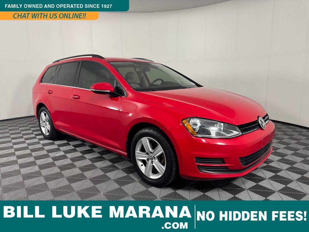used 2015 Volkswagen Golf SportWagen car, priced at $18,495