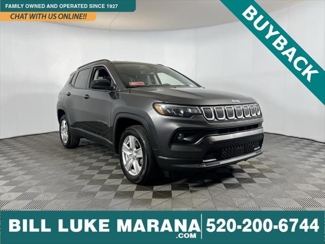 used 2022 Jeep Compass car, priced at $21,475