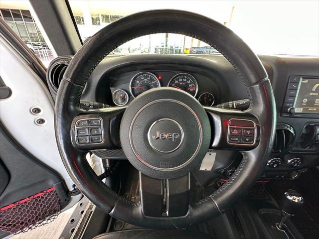 used 2017 Jeep Wrangler Unlimited car, priced at $21,995