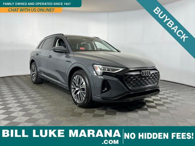 used 2024 Audi Q8 e-tron car, priced at $46,675