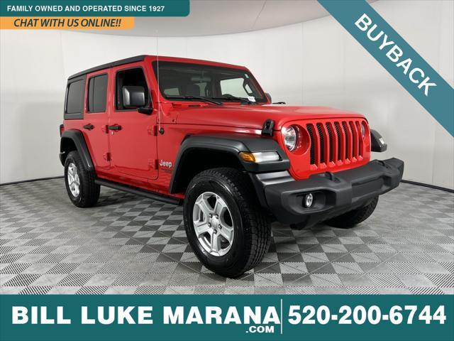 used 2019 Jeep Wrangler Unlimited car, priced at $24,675