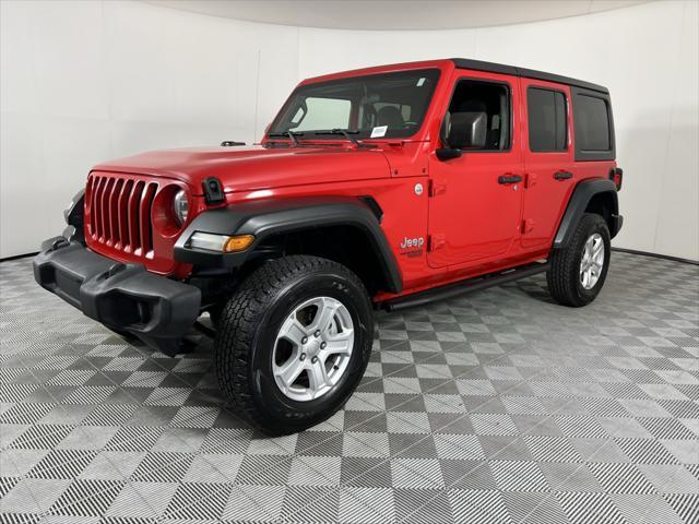 used 2019 Jeep Wrangler Unlimited car, priced at $24,675