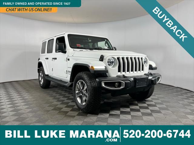 used 2021 Jeep Wrangler Unlimited car, priced at $26,575