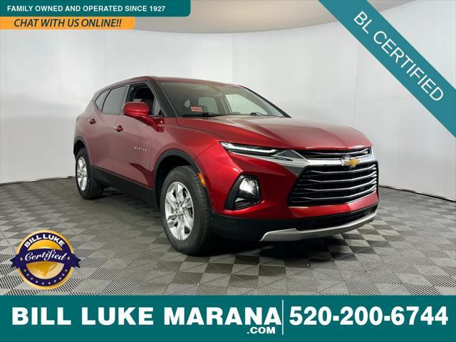 used 2021 Chevrolet Blazer car, priced at $23,673