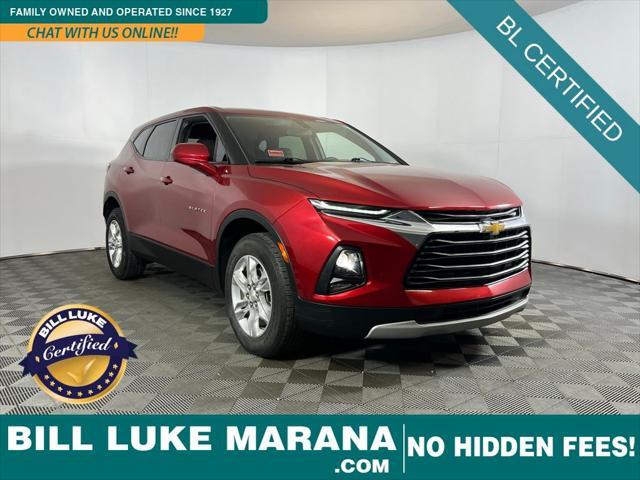 used 2021 Chevrolet Blazer car, priced at $23,673