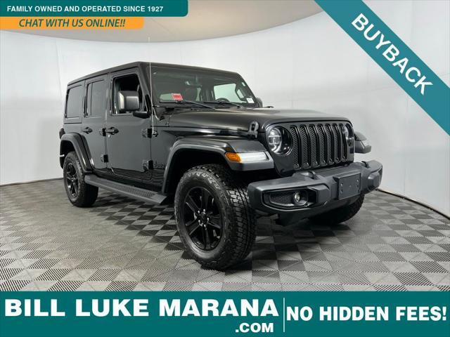 used 2020 Jeep Wrangler Unlimited car, priced at $28,975