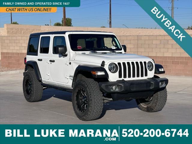 used 2020 Jeep Wrangler Unlimited car, priced at $29,075