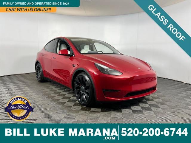 used 2023 Tesla Model Y car, priced at $37,000