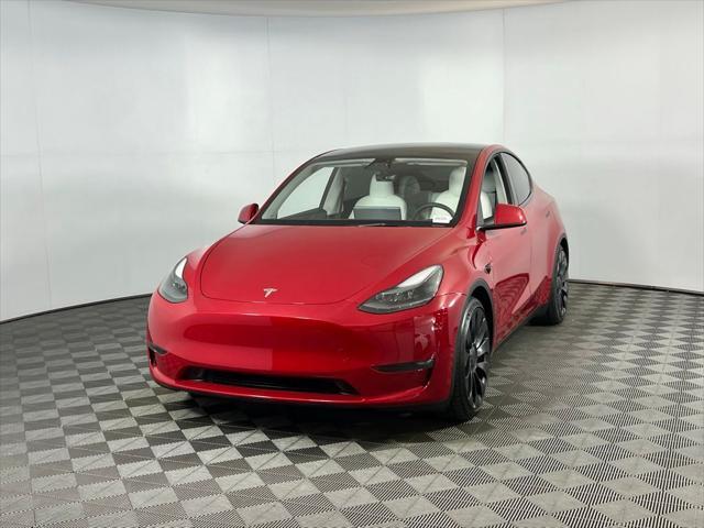 used 2023 Tesla Model Y car, priced at $37,000