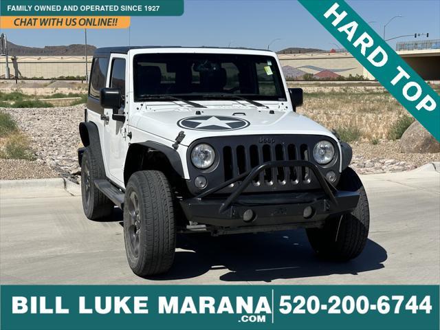 used 2017 Jeep Wrangler car, priced at $23,995