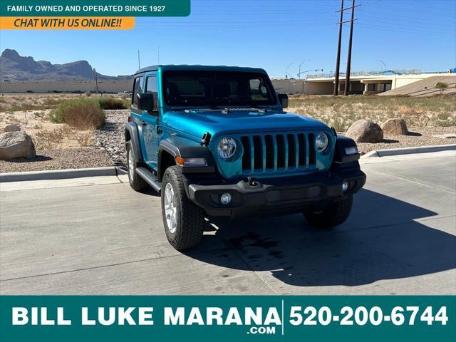 used 2020 Jeep Wrangler car, priced at $29,573