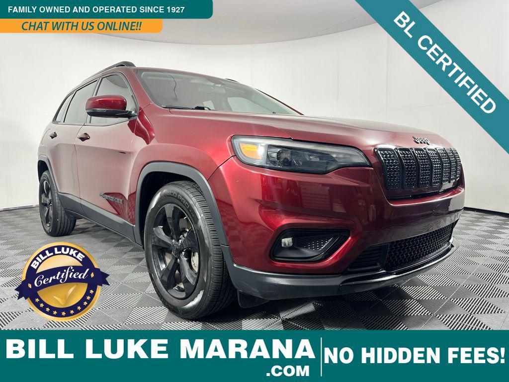 used 2020 Jeep Cherokee car, priced at $14,973