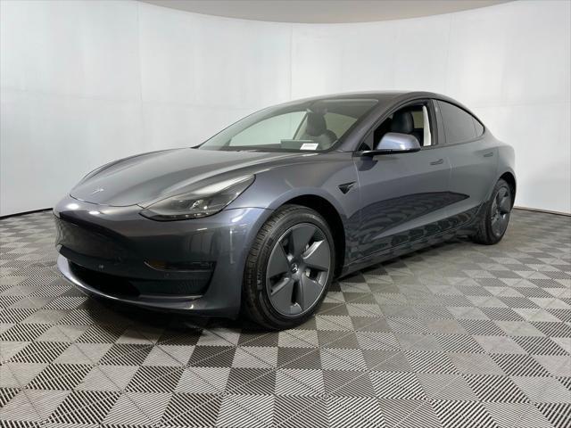 used 2022 Tesla Model 3 car, priced at $29,575