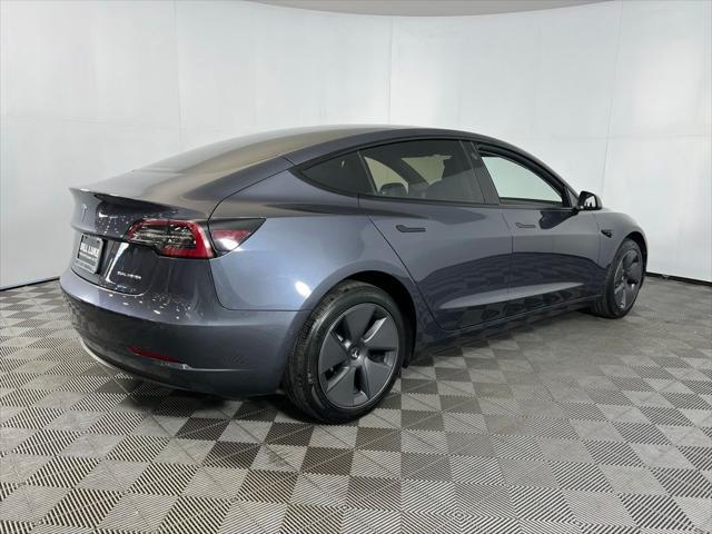 used 2022 Tesla Model 3 car, priced at $29,575