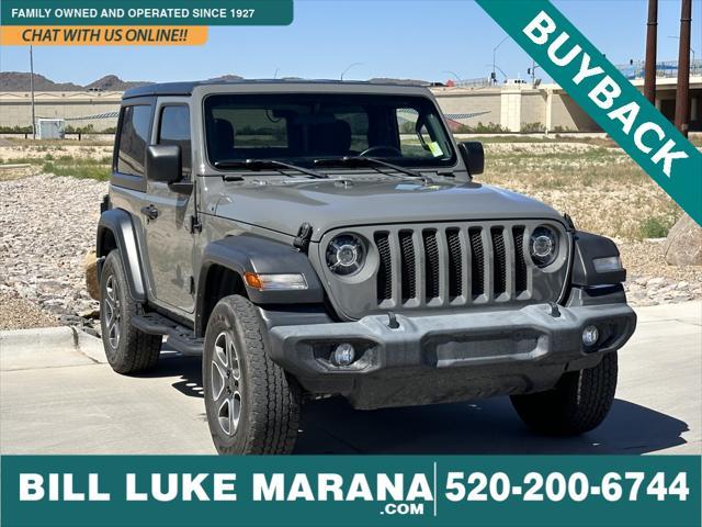 used 2020 Jeep Wrangler car, priced at $27,475