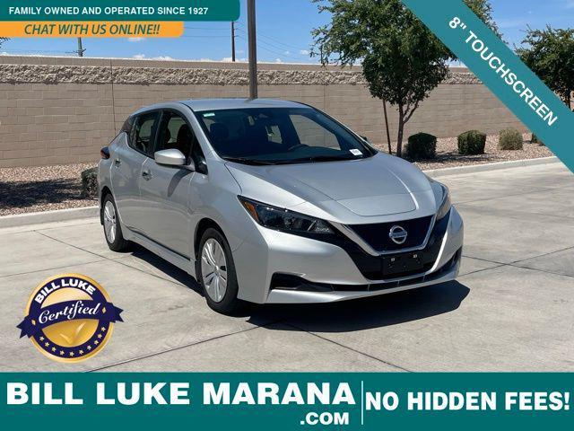 used 2022 Nissan Leaf car, priced at $14,973