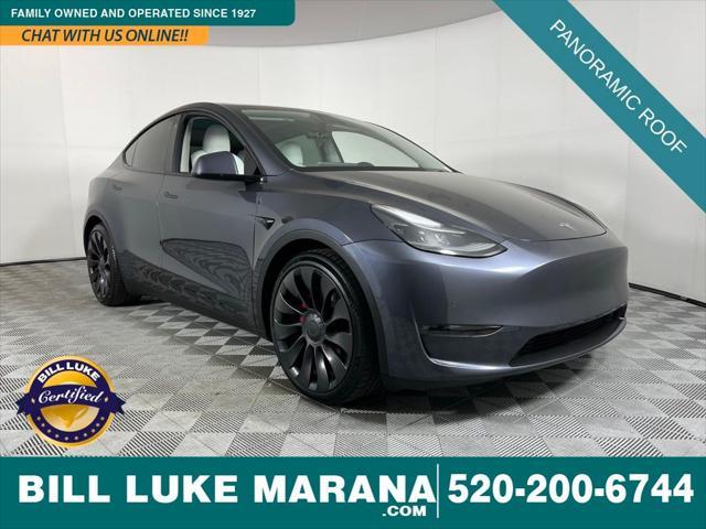 used 2021 Tesla Model Y car, priced at $30,000