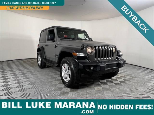 used 2021 Jeep Wrangler car, priced at $19,975