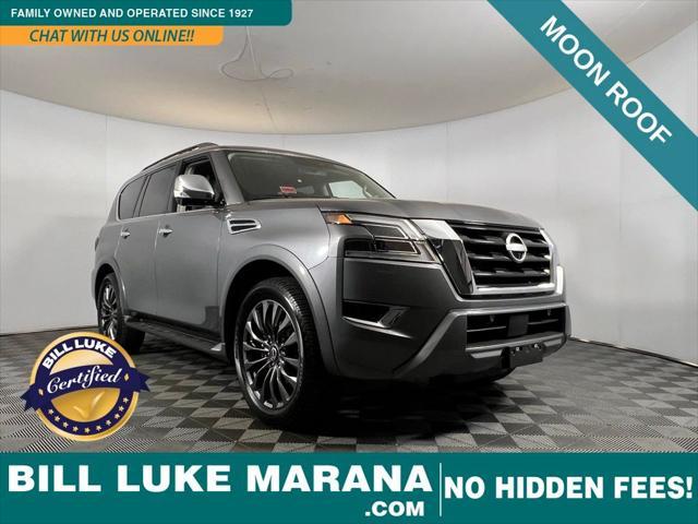 used 2024 Nissan Armada car, priced at $49,000