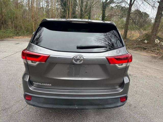 used 2019 Toyota Highlander car, priced at $19,999