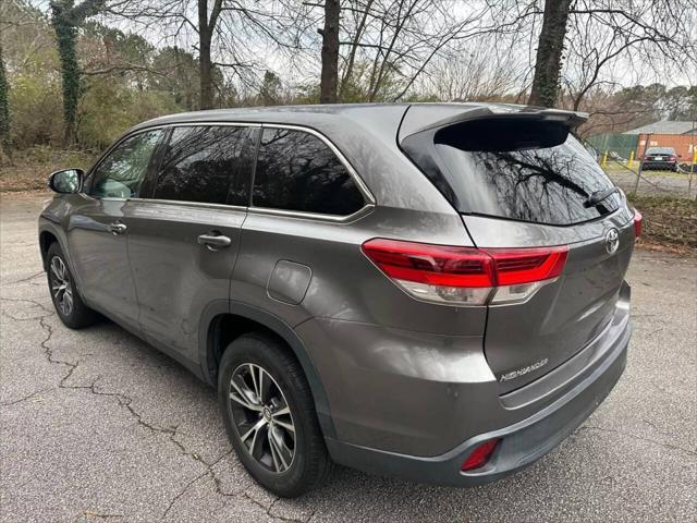 used 2019 Toyota Highlander car, priced at $19,999