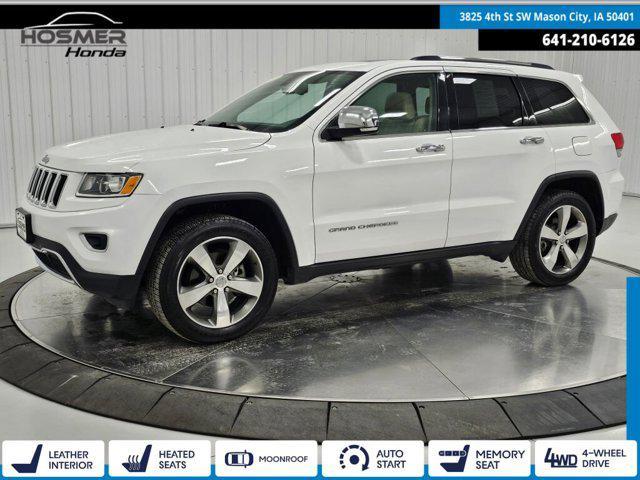 used 2015 Jeep Grand Cherokee car, priced at $12,487