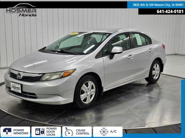 used 2012 Honda Civic car, priced at $9,599