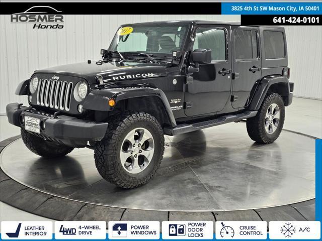 used 2017 Jeep Wrangler Unlimited car, priced at $19,495