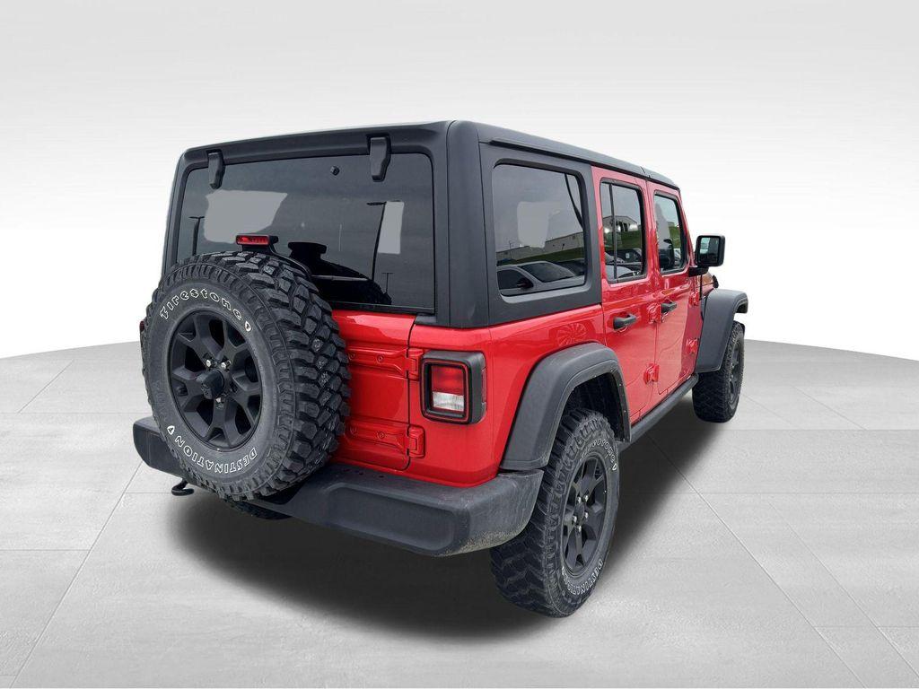 used 2022 Jeep Wrangler car, priced at $33,997
